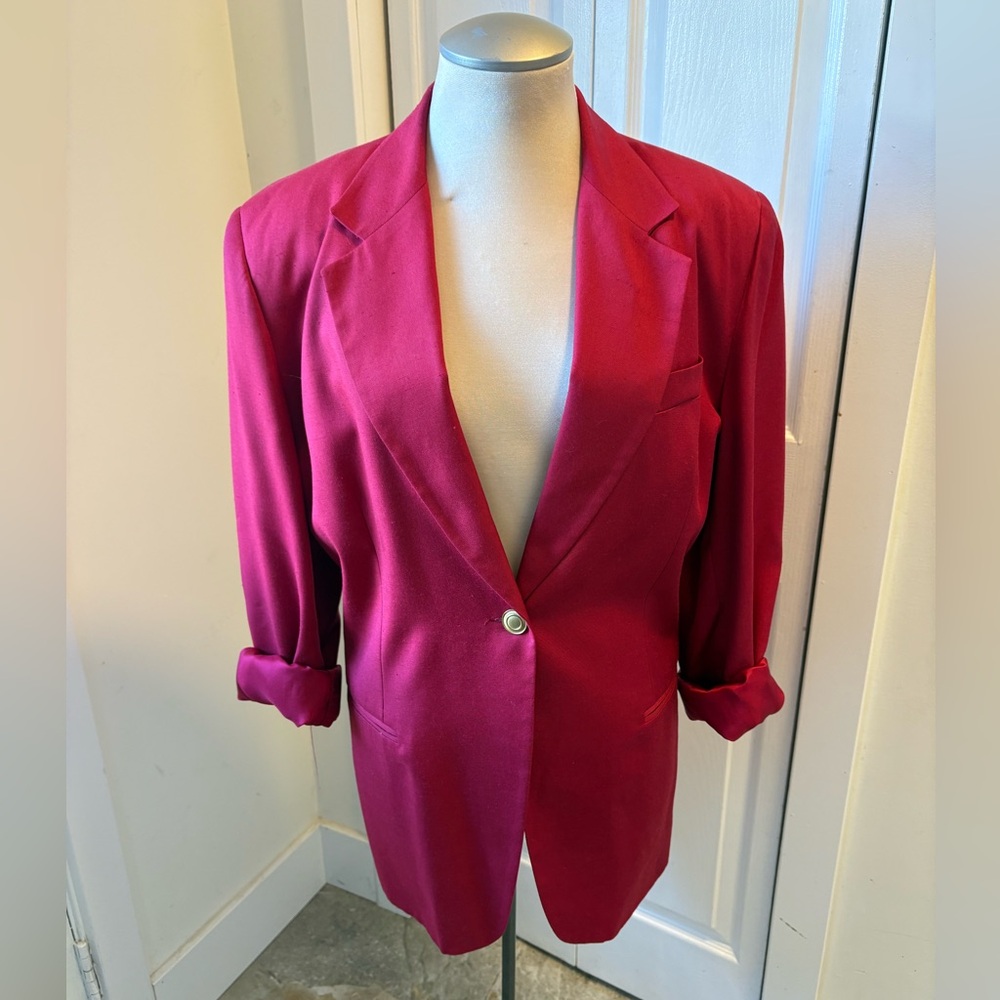 Issue Deep Fuschia Blazer